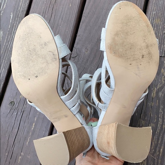 Steve Madden Strapped Block Heels - Picture 4 of 6